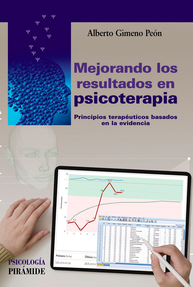 Cover of Gimeno, A. (2021): MEJORANDO LOS RESULTADOS EN PSICOTERAPIA. Madrid: Pirámide.